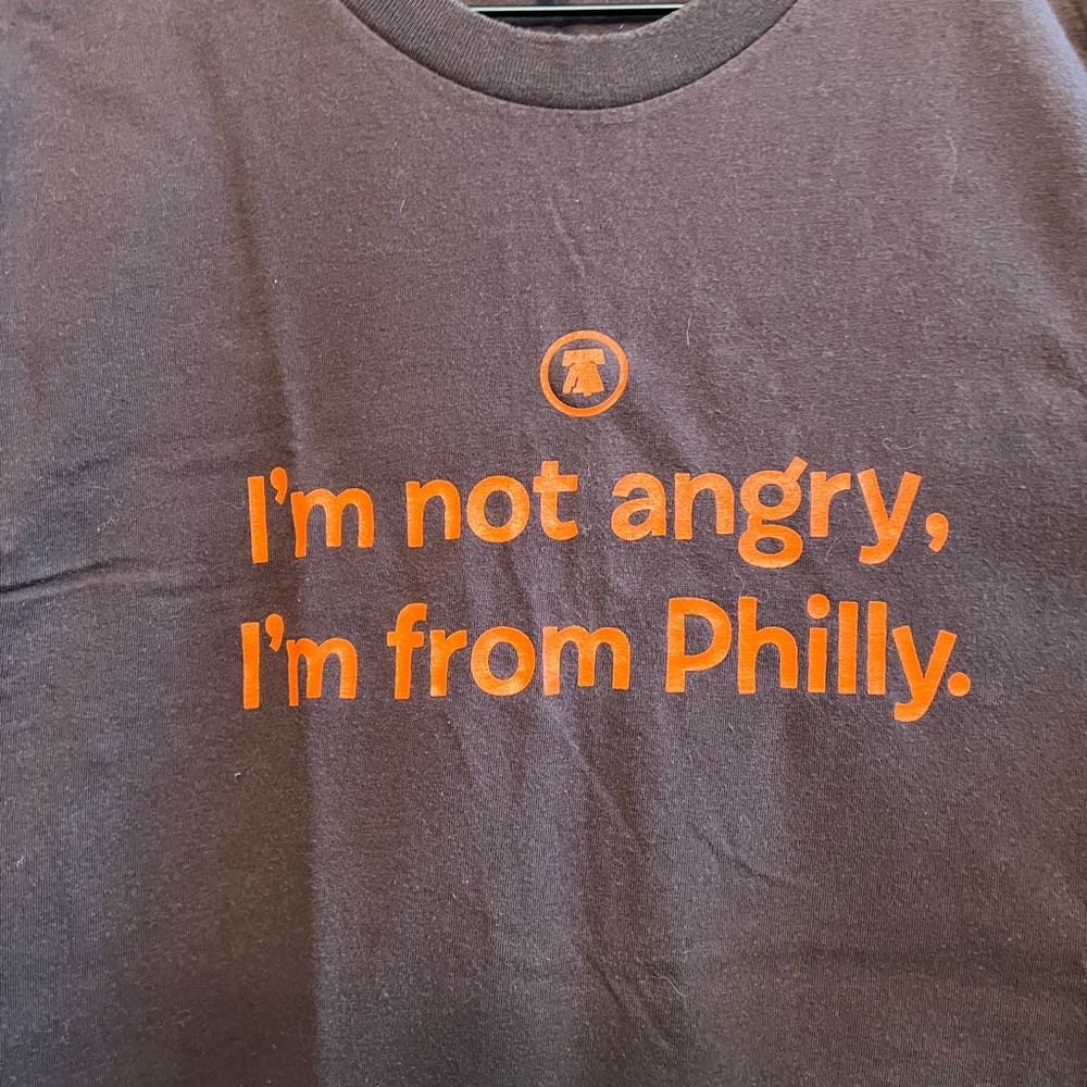 I’m Not Angry, I’m From Philly tee